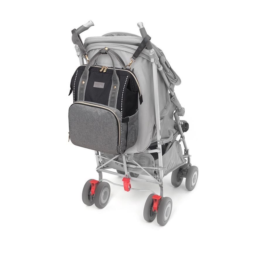 BabyOno - Prebaľovací batoh na kočík Oslo Style čierna