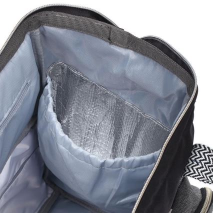 BabyOno - Prebaľovací batoh na kočík Oslo Style čierna