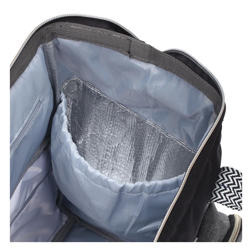 BabyOno - Prebaľovací batoh na kočík Oslo Style čierna