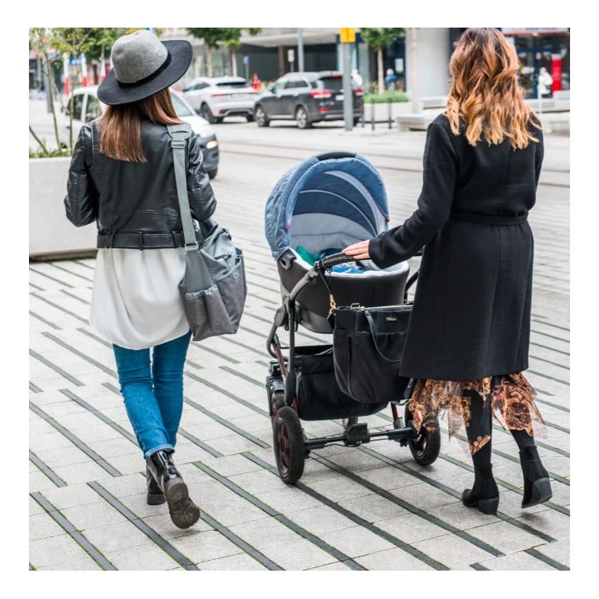 BabyOno - Prebaľovacia taška na kočík Coco čierna