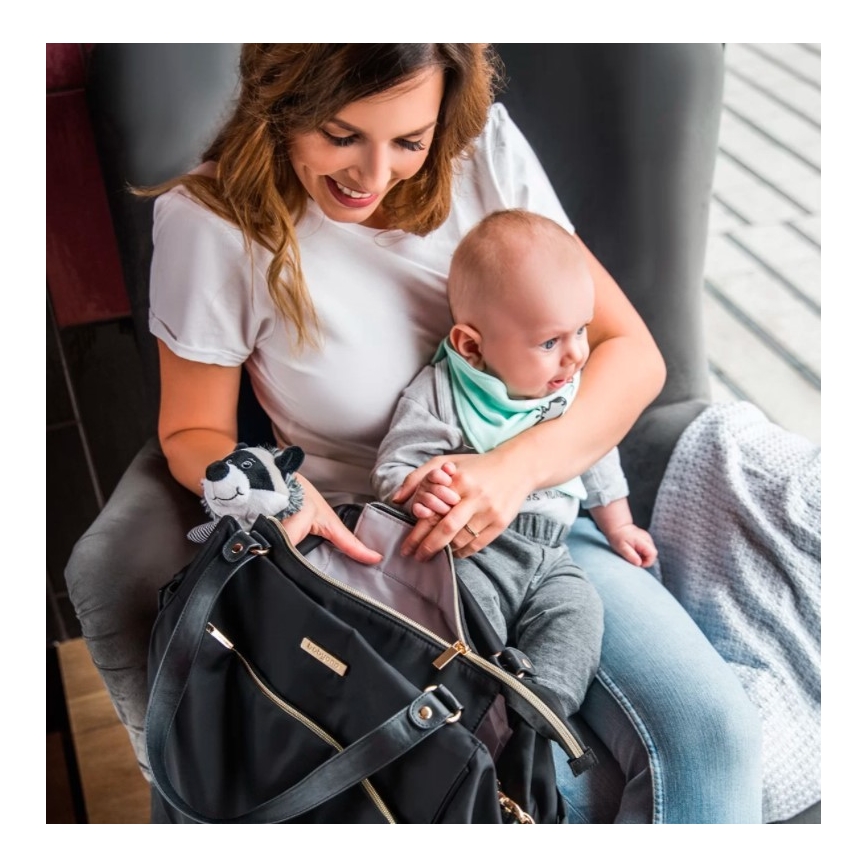 BabyOno - Prebaľovacia taška na kočík Coco čierna