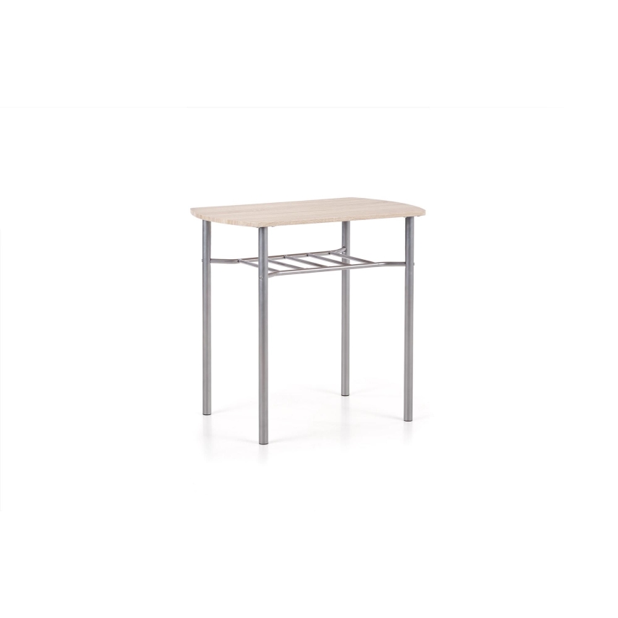 Balkónová zostava LANCE 82x50 cm kov/dub sonoma