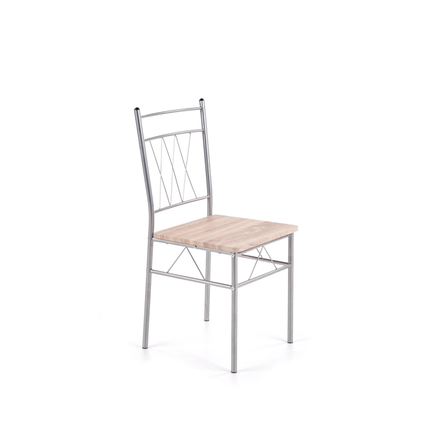 Balkónová zostava LANCE 82x50 cm kov/dub sonoma
