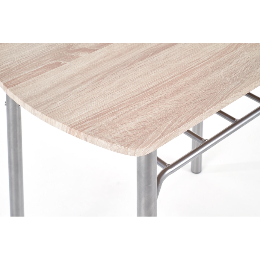 Balkónová zostava LANCE 82x50 cm kov/dub sonoma