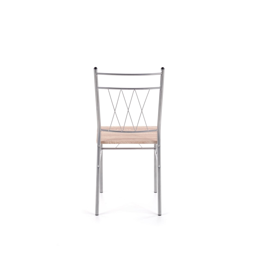Balkónová zostava LANCE 82x50 cm kov/dub sonoma