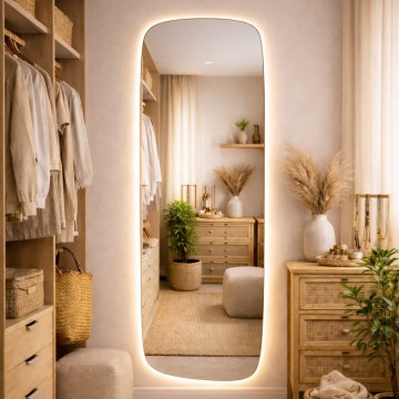 Baltica Design - LED kúpeľňové nástenné zrkadlo s podsvietením STONE CALM LED/15W/230V 4500K 155x50 cm IP65