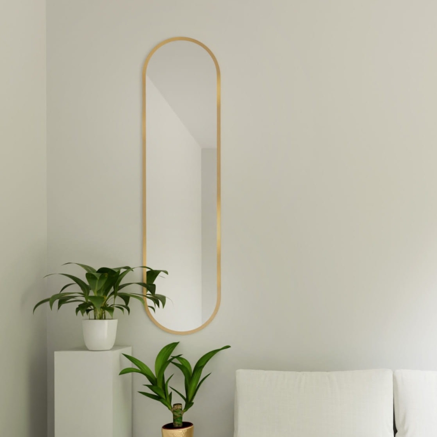 Baltica Design - Nástenné zrkadlo TINY BORDER 155x40 cm zlaté