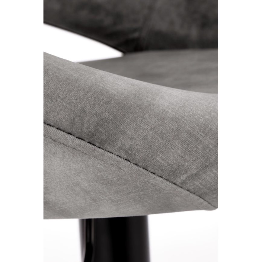 Barová stolička 100x48 cm šedá/antracit