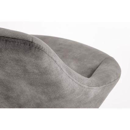 Barová stolička 100x48 cm šedá/antracit