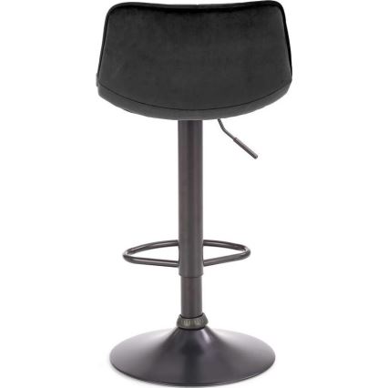 Barová stolička 106x43 cm čierna