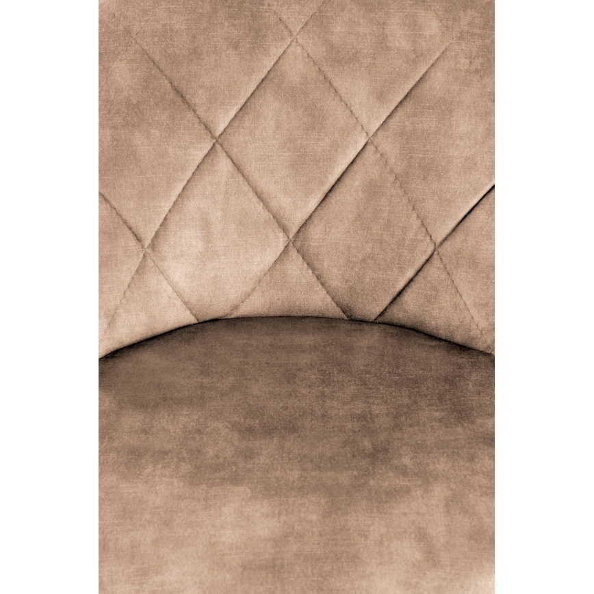 Barová stolička 106x47 cm čierna/hnedá