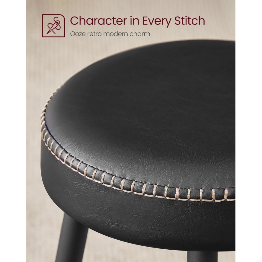 Barová stolička LIOR čierna