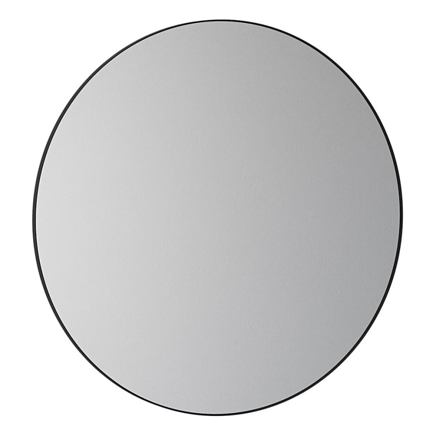 BATH DELUXE 01-080-09-02-00 - Kúpeľňové zrkadlo BORGSTED pr. 80 cm čierna