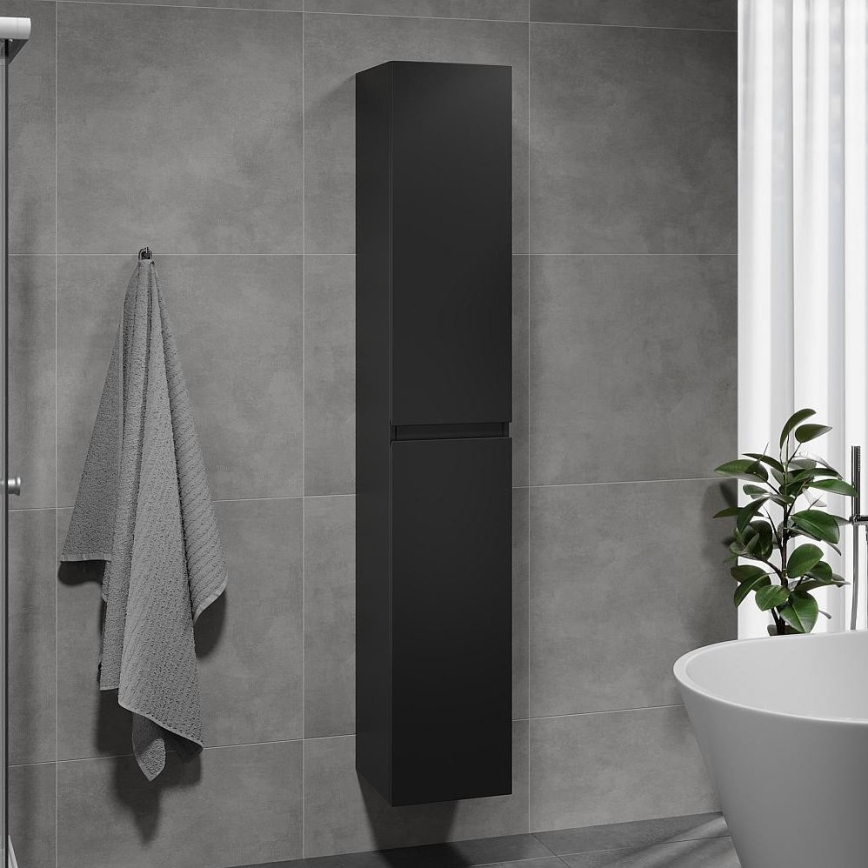 BATH DELUXE 04-030-63-02-01 - Kúpeľňová skrinka KENWOOD 186 cm matná čierna