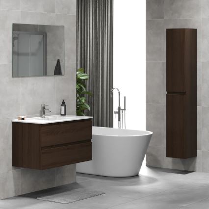 BATH DELUXE 04-030-64-84-01 - Kúpeľňová skrinka KENWOOD 186 cm orech