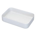 BATH DELUXE 06-052-18-01-00 - Umývadlo na dosku LJORDAL 52x34 cm nerezová oceľ/matná biela