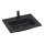 BATH DELUXE 06-060-27-02-00 - Zapustené umývadlo HYGE 61x46 cm keramika/čierna