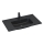 BATH DELUXE 06-080-27-02-00 - Zabudované umývadlo HYGE 81x46 cm keramika/čierna