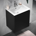 BATH DELUXE 09-050-63-02-01 - Kúpeľňová skrinka s umývadlom KENWOOD 51 cm matná čierna