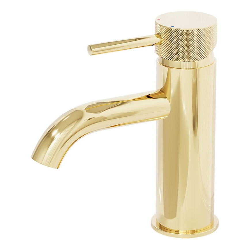 BATH DELUXE 28-005-03-64-00 - Umývadlová batéria ANHOLT 15,6 cm lesklá mosadz