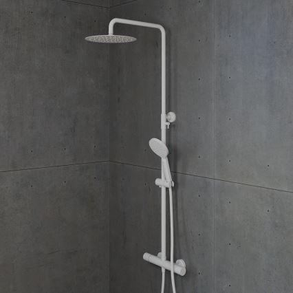 BATH DELUXE 31-120-05-01-00 - Sprchová súprava s termostatickou batériou DRAGOR matná biela