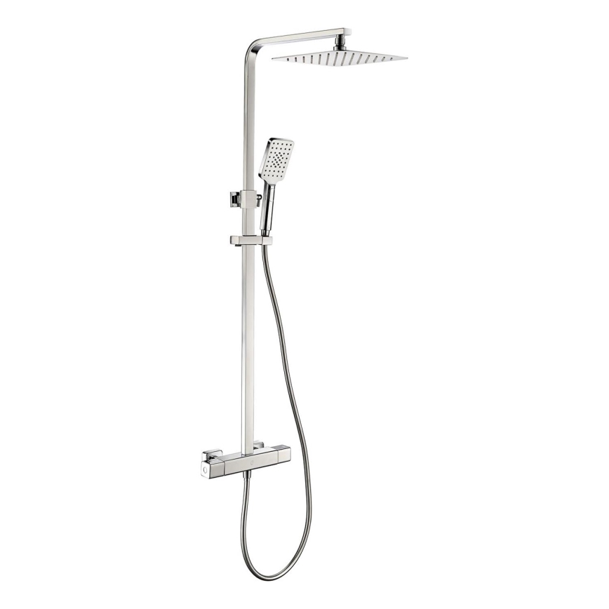 BATH DELUXE 31-120-06-60-00 - Sprchová súprava s termostatickou batériou NAESBY lesklý chróm