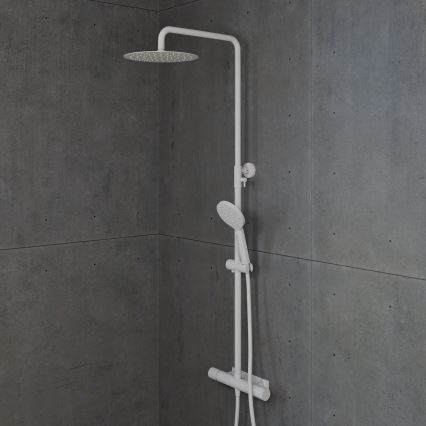BATH DELUXE 31-120-07-01-00 - Sprchová súprava s termostatickou batériou DRAGOR matná biela