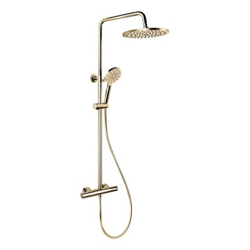 BATH DELUXE 31-120-08-64-00 - Sprchová súprava s termostatickou batériou DRAGOR lesklá mosadz