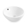 Bathco 4015 - Umyvadlo na dosku CASTELLON, priemer 35 cm, porcelán/biela