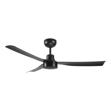 BAYSIDE 21301449 - Stropný ventilátor CALYPSO Ø 122 cm čierny + diaľkové ovládanie