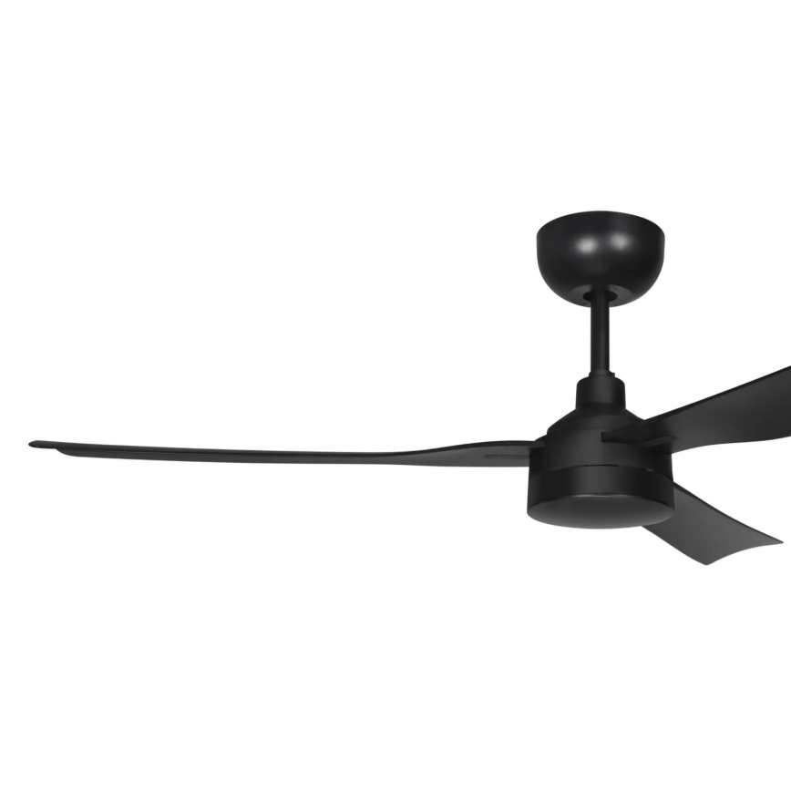 BAYSIDE 21301449 - Stropný ventilátor CALYPSO Ø 122 cm čierny + diaľkové ovládanie