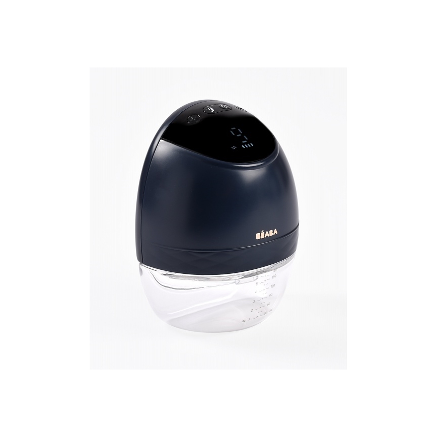 Beaba - Elektrická odsávačka materského mlieka HANDS-FREE 180 ml 1300 mAh modrá