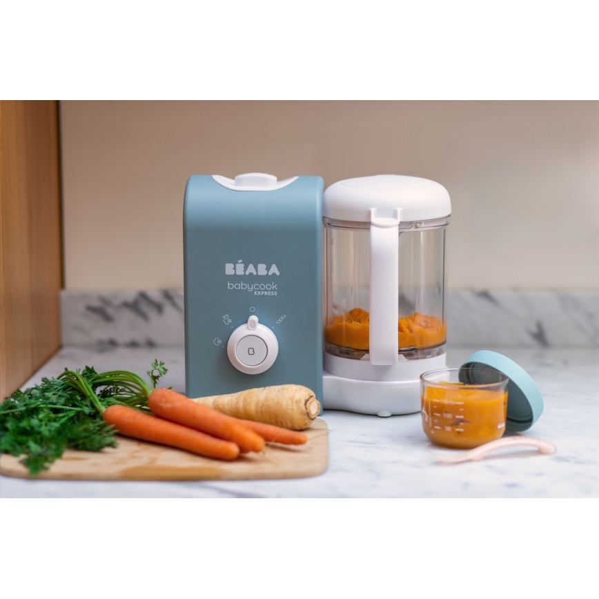 Beaba - Parný varič 2v1 BABYCOOK EXPRESS modrá