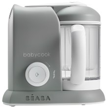 Beaba - Parný varič s mixérom BABYCOOK šedá