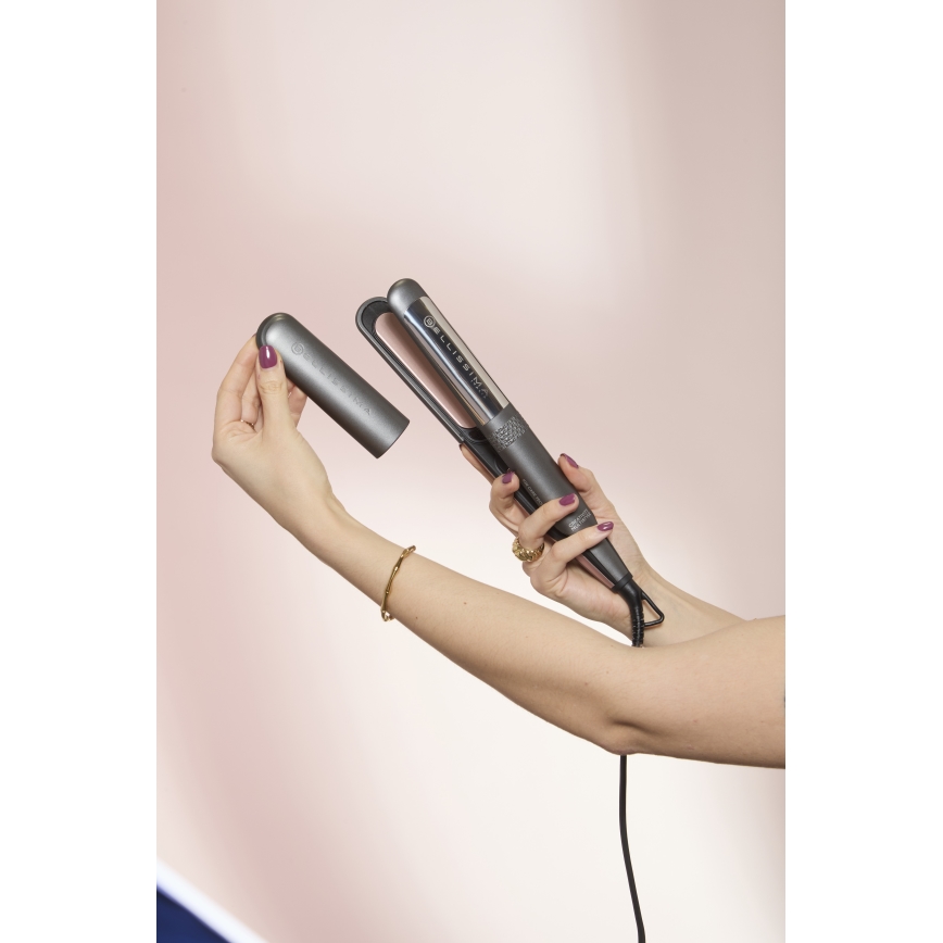 Bellissima 11876 - Žehlička na vlasy 50W/230V čierna/ružová