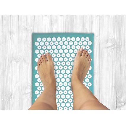 Beper - Akupresúrna podložka a vankúš v mintovej farbe