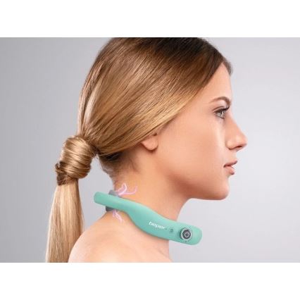 Beper - Nabíjací EMS masážny prístroj na krk 5V/900 mAh mintová