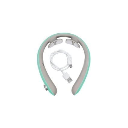 Beper - Nabíjací EMS masážny prístroj na krk 5V/900 mAh mintová