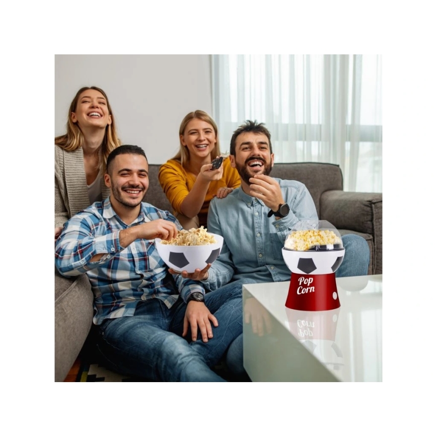 Beper - Popcornovač 1200W/230V v tvare futbalovej lopty