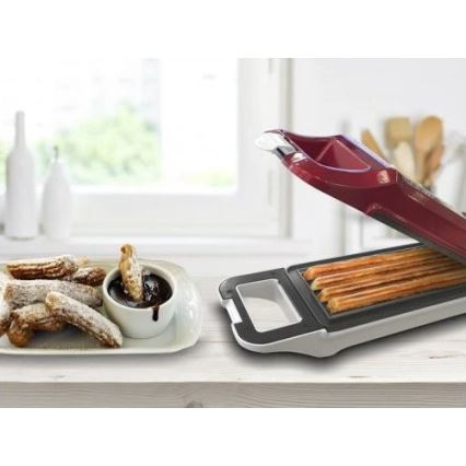 Beper - Prístroj na prípravu churros 700W/230V červený