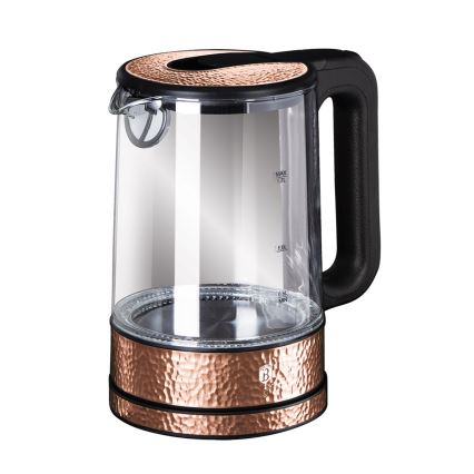 BerlingerHaus - Rýchlovarná kanvica 1,7 l 2200W/230V rose gold/nerez