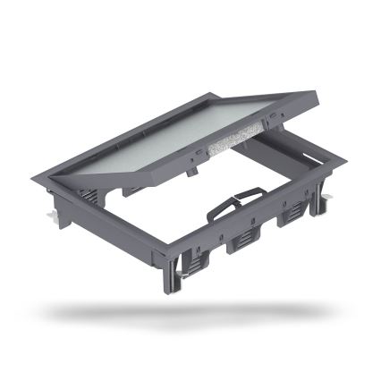 BETTERMANN - Podlahový box do zdvojenej podlahy 18 modulov (9 prístrojov 45x45)
