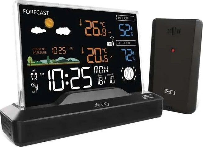 Bezdrôtová meteostanica 5V/2xAAA + 2xAAA