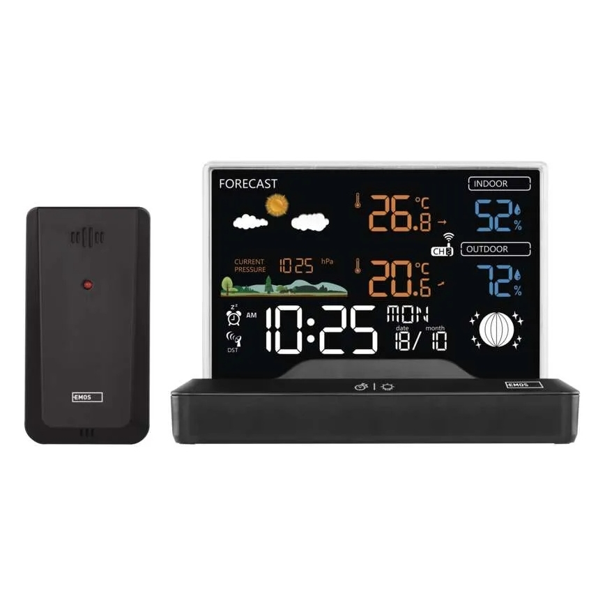 Bezdrôtová meteostanica 5V/2xAAA + 2xAAA