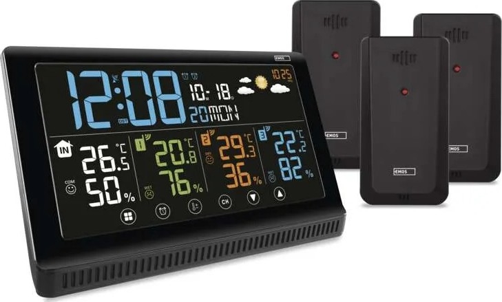 Bezdrôtová meteostanica 5V/3xAAA + 2xAAA