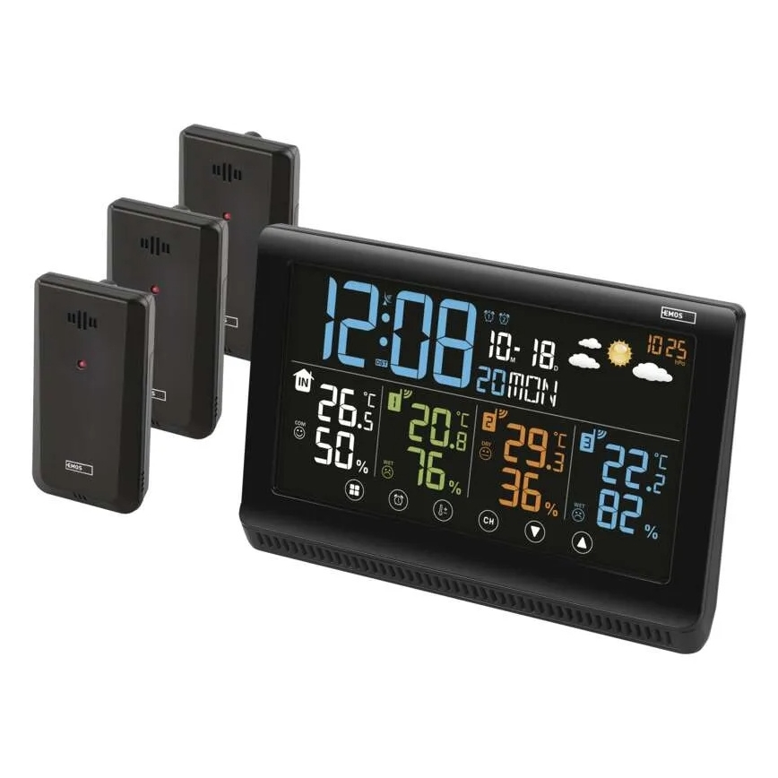 Bezdrôtová meteostanica 5V/3xAAA + 2xAAA