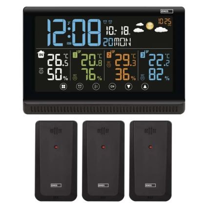 Bezdrôtová meteostanica 5V/3xAAA + 2xAAA