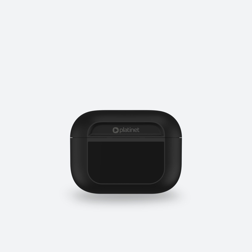 Bezdrôtové slúchadlá s LCD displejom 300 mAh + 2x 30 mAh čierne