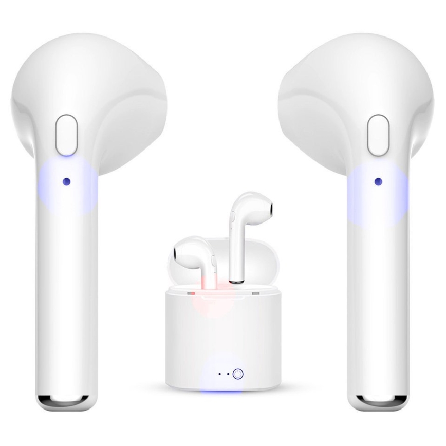 Bezdrôtové slúchadlá s mikrofónom IPX2 biela