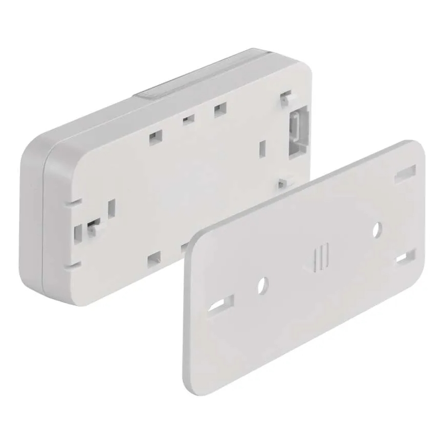 Bezdrôtové tlačidlo na zvonček 1xCR2032 biele